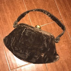 Spot-Lite dark brown purse